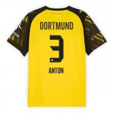 Borussia Dortmund Waldemar Anton #3 Hjemmedrakt 2025-26 Kortermet